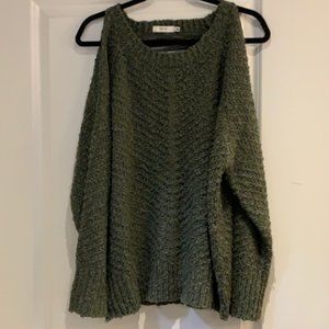 Open Shoulder Sweater